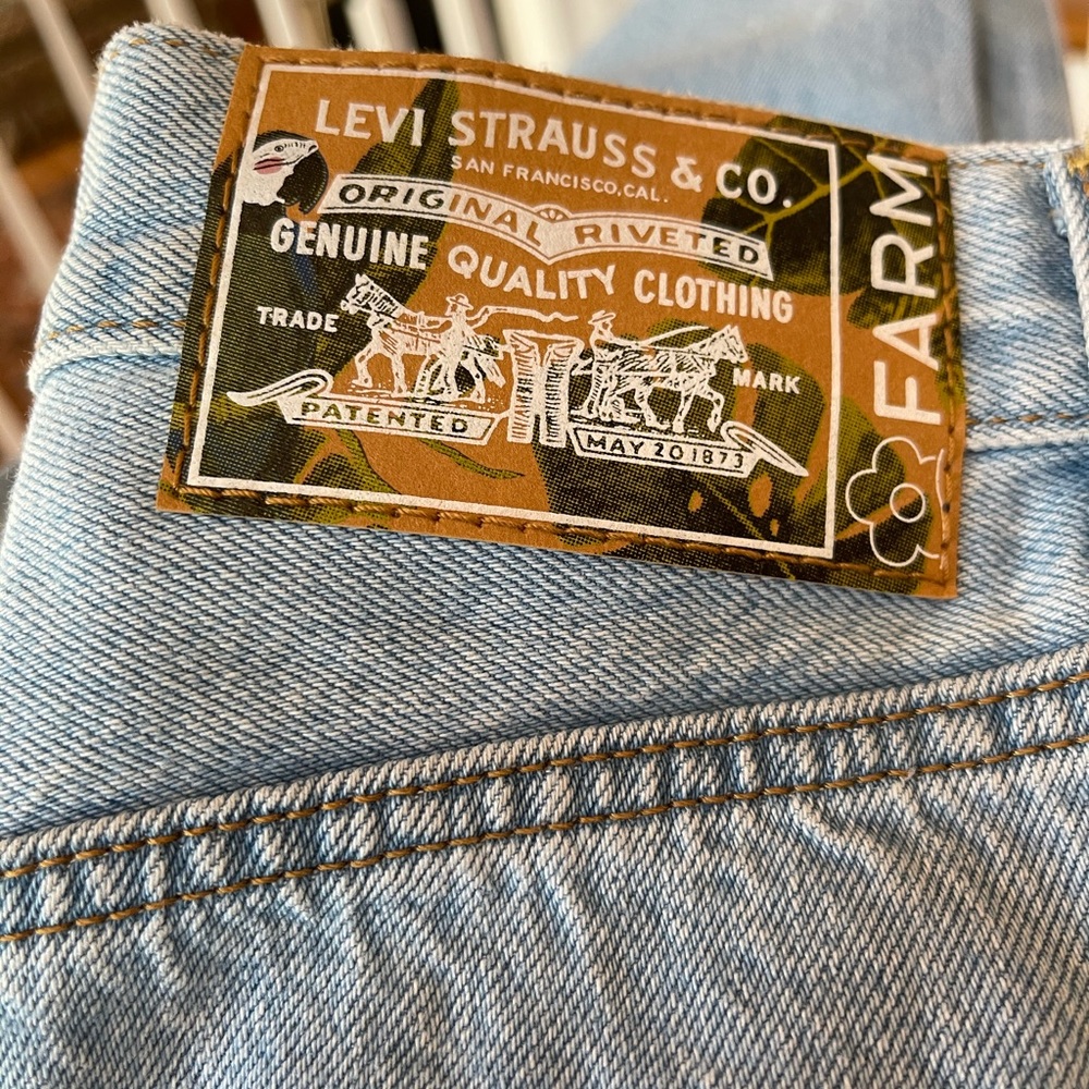 Levi’s Farm X Rio NWT rare parrot jean Sz 24–Sz 0 - Picture 8 of 16